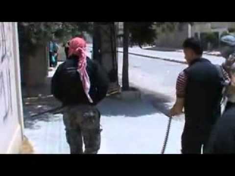 استهداف قوات النظام في حي الأربعين في مدينة حماة من قبل كتيبة بلال الحبشي