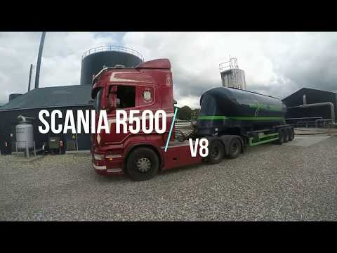 Scania R500 V8 on tour