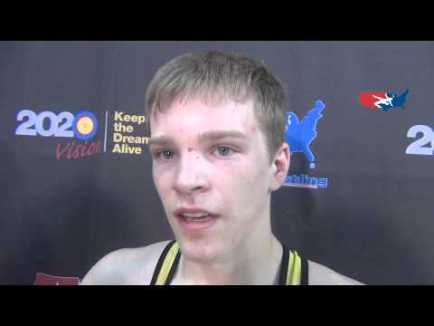 Ethan Lizak, 50 kg FS champion at 2013 FILA Junior World Team Trials