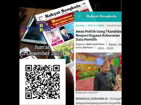 Top News Koran RB, Jumat, 1 Desember 2023
