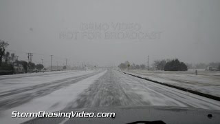 preview picture of video '11/16/2014 Norman, OK Snow Storm B-Roll'