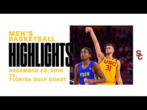 Men's Basketball: USC 71, FGCU 58 - Highlights 12/29/2019