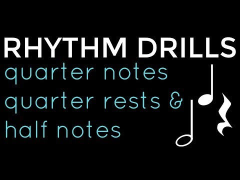 Rhythm Clap Along: Level 3 ~ Half Notes Quarter Notes & Quarter Rests