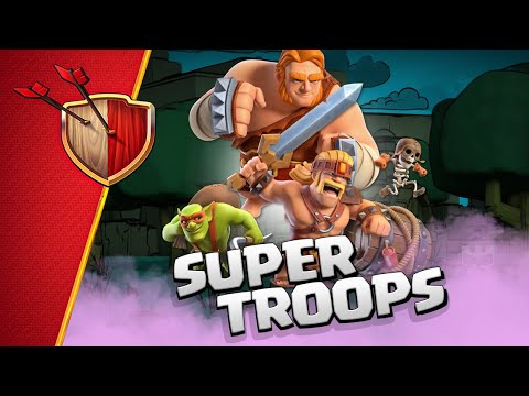The SUPER TROOPS Are Here! Clash of Clans NEW Spring Update 2020