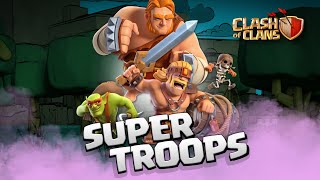 The SUPER TROOPS Are Here! Clash of Clans NEW Spring Update 2020