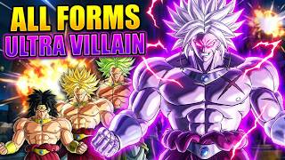 TODAS las Formas de Broly Z y sus Ataques Finales | Dragon Ball Xenoverse 2
