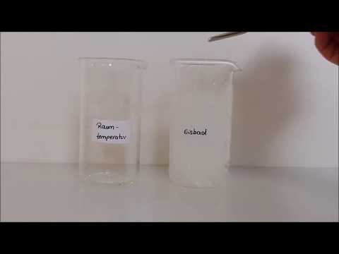 Abhängigkeit der Lage des chemischen Gleichgewichts von der Temperatur