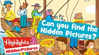 Hidden Pictures Puzzle #1 | 2020 | Can You Find All The Objects  | Highlights Kids