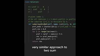 Subarray Sums Divisible by K