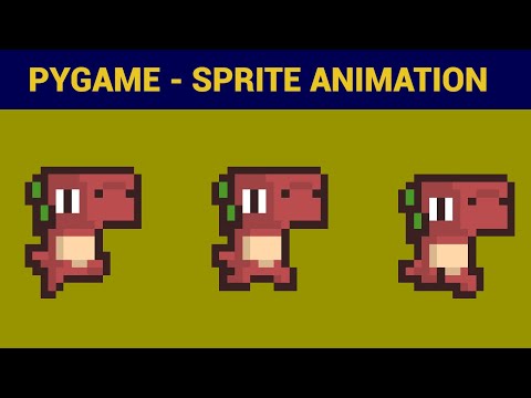 PyGame Beginner Tutorial in Python - Sprite Animation