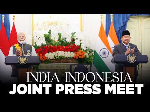 PM Modi, President Prabowo Subianto attend joint press meet in Jakarta