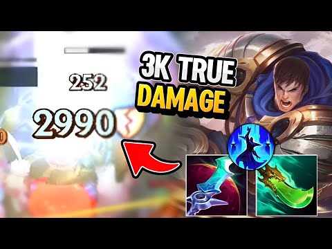 WILD RIFT: 3000 TRUE DAMAGE WITH ONE SKILL! LETHALITY GAREN IS INSANE!
