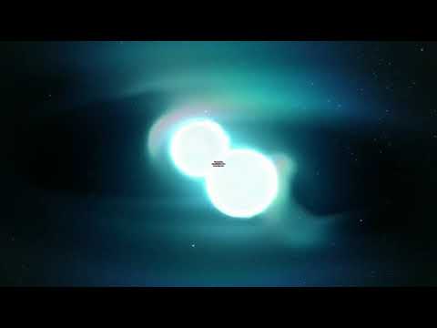 The real sound of two neutron stars colliding