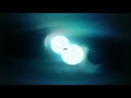 The real sound of two neutron stars colliding