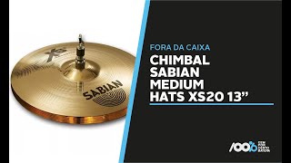 Video thumbnail for 100% Batera - Chimbal Sabian Medium Hats XS20 13'' by 100% Batera