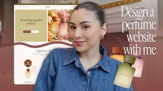 Design a perfume website with me 💻