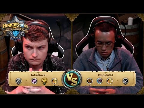 Hearthstone Championship Tour Sydney Stop 2018 | Jakattack vs GhostASA-DAY 1 | HCT Sydney Stop 2018