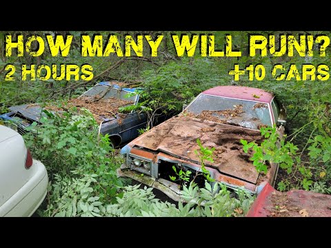 ABANDONED FARM FULL OF CARS! Will They All RUN!? - Revival Lightning Round