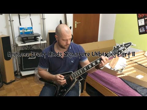 Epiphone Brent Hinds Signature Flying V Unboxing second try II will I keep this one?