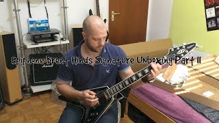 Video thumbnail for Epiphone Brent Hinds Signature Flying V Unboxing second try II will I keep this one? by Pete Crumble