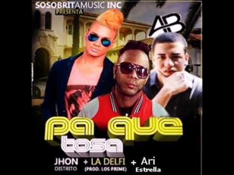 #jhonDistrito #LaDelfi  jhon Distrito y La Delfi Ft Ariel Estrella - Paque Tosa ( Prod Los Prime)