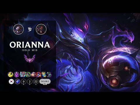 Orianna Mid vs Lucian - KR Master Patch 12.11