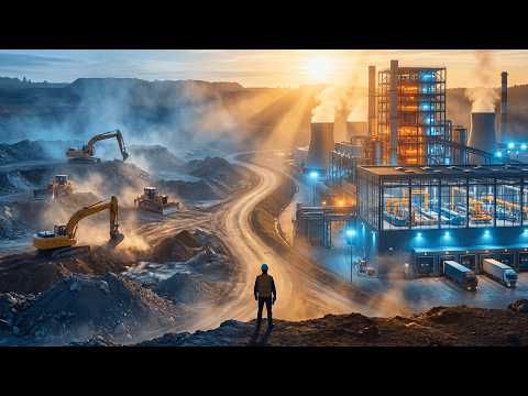 From Empty Land to Mega Factory — Complete Build & Production Line