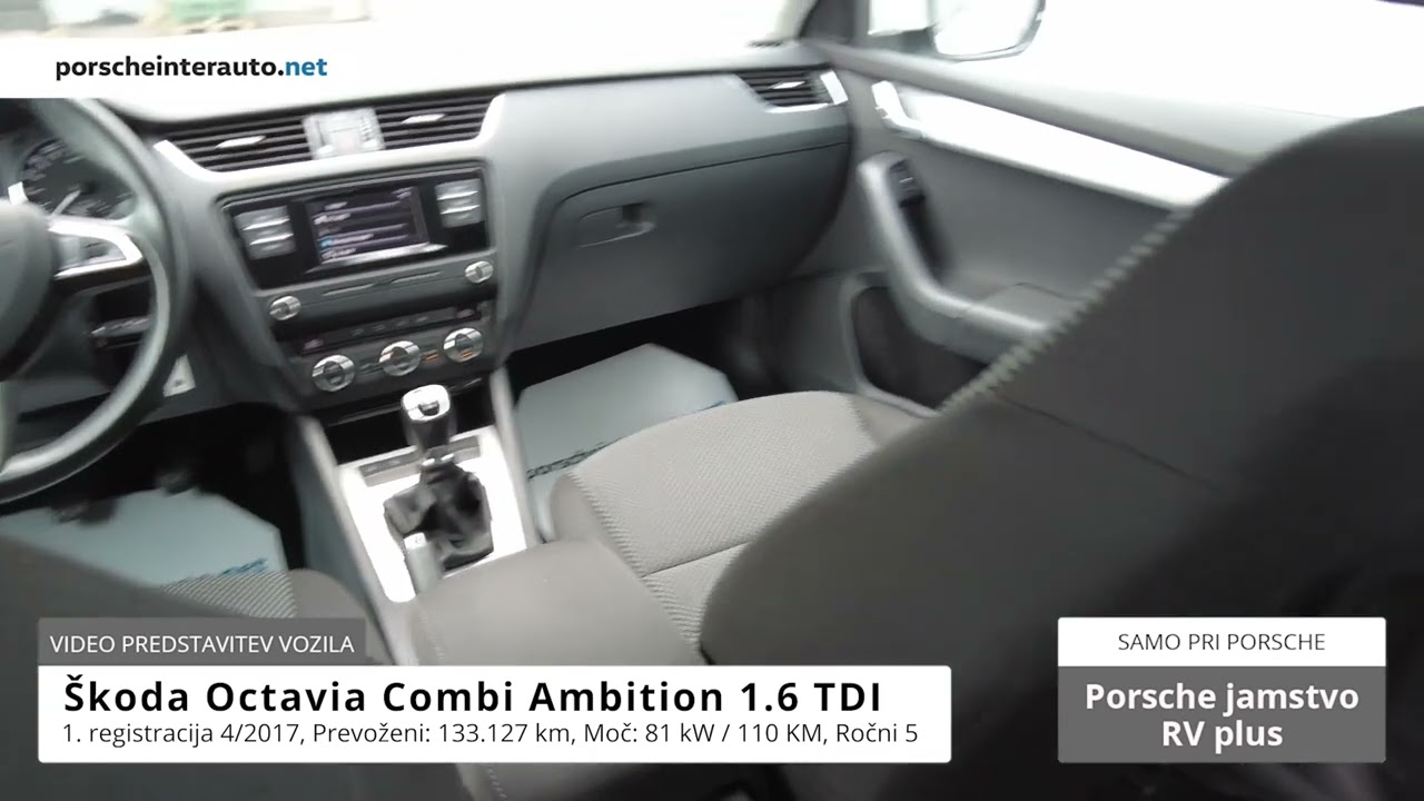 Škoda Octavia Combi Ambition 1.6 TDI - SLOVENSKO VOZILO
