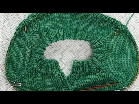 Wie stricke ich verkürzte Reihen?