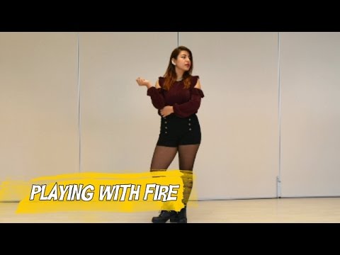 BLACKPINK - PLAYING WITH FIRE (불장난) -Dance cover by EriKa- +Bonus Extra...Faster Dance...?? xD
