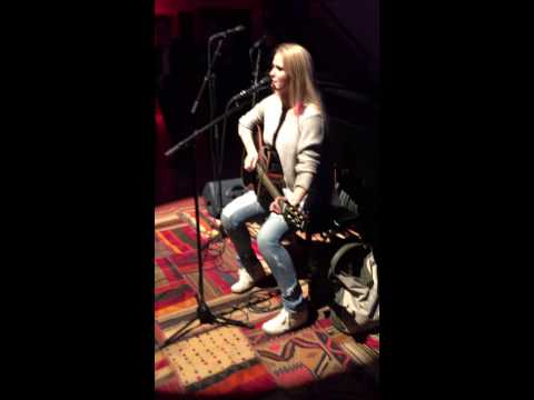 Anna Engh performing "Cindy" live at X-level Studios