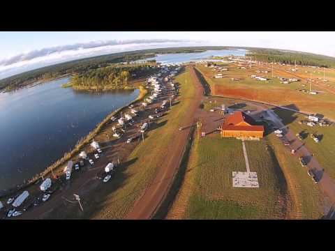Mudstock 2014 Aerial Pavilion Flyover Muddy Bottoms Ride ATV Park