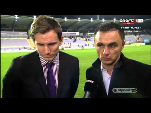 Edzői értékelés az Újpest FC - Lombard Pápa Termál FC mérkőzésen