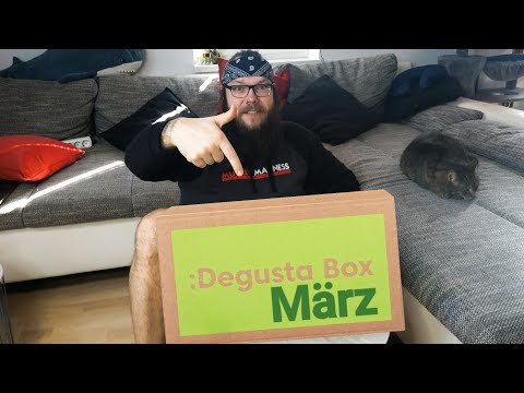 Degusta Box UNBOXING März 2022 - HAMMER Inhalt - Naschis, Chips und Sweets - :Degusta :D inkl. TASTE