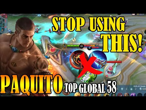 NEW BUFFED PAQUITO IS OVERPOWERED | INPLAY MOBILE LEGENDS - MLBB