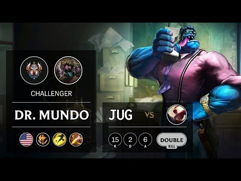 Dr. Mundo Jungle vs Lee Sin - NA Challenger Patch 9.23