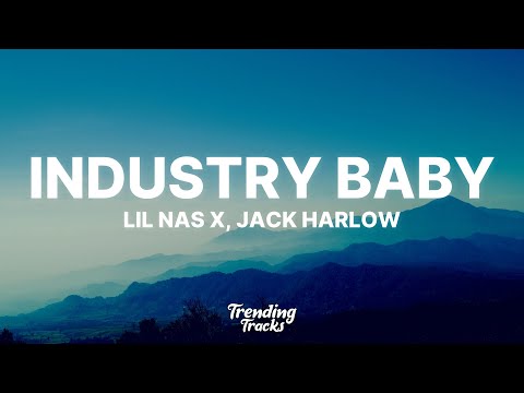 Lil Nas X - INDUSTRY BABY (Clean - Lyrics) feat. Jack Harlow