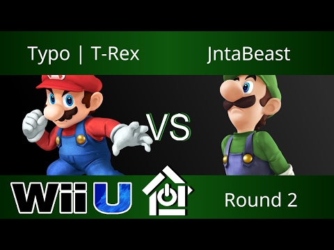 Typo House Macon 5/30/17 - Typo | T-Rex (Mario) vs JntaBeast (Luigi) - Smash 4 Round 2