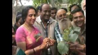 preview picture of video 'Plantation by Hema Malini at Vrindavan'