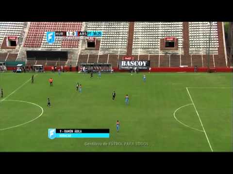 Gol de Ábila. Huracán 1 - Arsenal 0. Fecha 2. Primera División 2015. FPT.