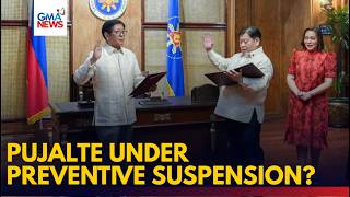 Download lagu RECAP - Up to Ombudsman if Pujalte will be placed under preventive suspension says Palace | GMA News mp3