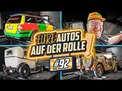 Das ÄLTESTE Auto auf dem PRÜFSTAND! - Prüfstandstag Halle77 - MARCO nimmt EURE Autos ran!