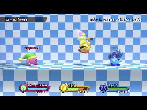 3 sword combos in kirby fighters 2