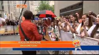 Austin Mahone - Say Somethin&#39; (Acoustic) - Today Show Concert June 10th