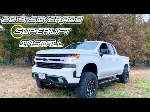 6\" Superlift Install! - 2019 Silverado RST Z71