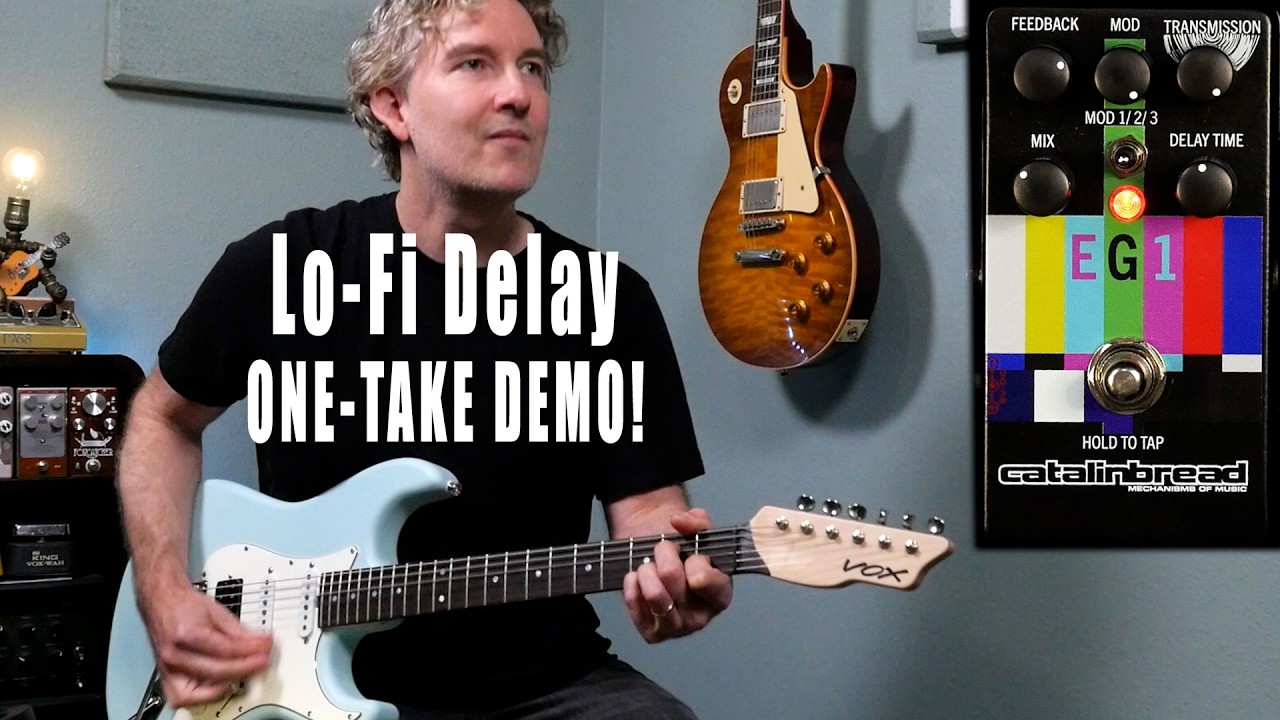 Catalinbread EG1 Lo-Fi Delay - First Play - YouTube