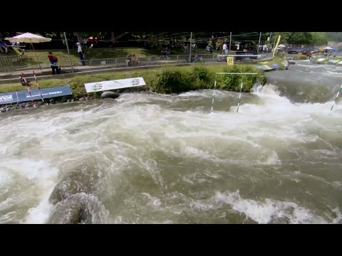 Titouan Castryck, France - Final / 2025 ICF Canoe Slalom World Cup La Seu Spain