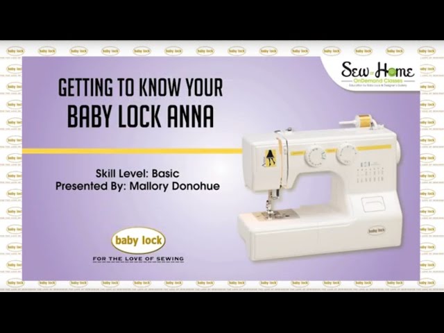 Baby Lock Anna ALine Sewing Machine BL40A Beauteous Babylock Anna Sewing Machine Baby Lock Anna ALine Sewing Machine BL40A Beauteous Babylock Anna Sewing Machine