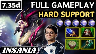 7.35d - Insania Vengeful Spirit Hard Support Gameplay 25 ASSISTS - Dota 2 Full Match Gameplay