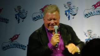 William Shatner talks about his Twilight Zone episode at Galaxy-Con in Richmond VA 2020